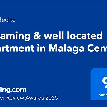 Gleaming & Well Located Apartment In Malaga Center ภายนอก รูปภาพ